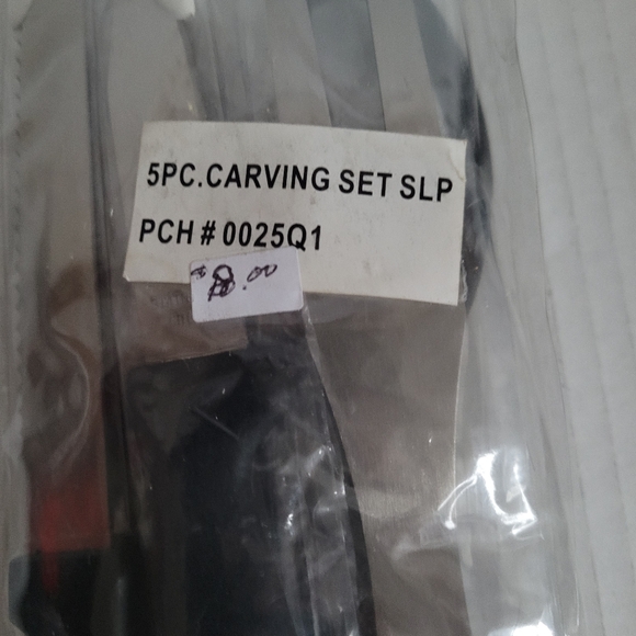 5 Piece Carving Set SLP PCH# 0025Q1 - Picture 5 of 11